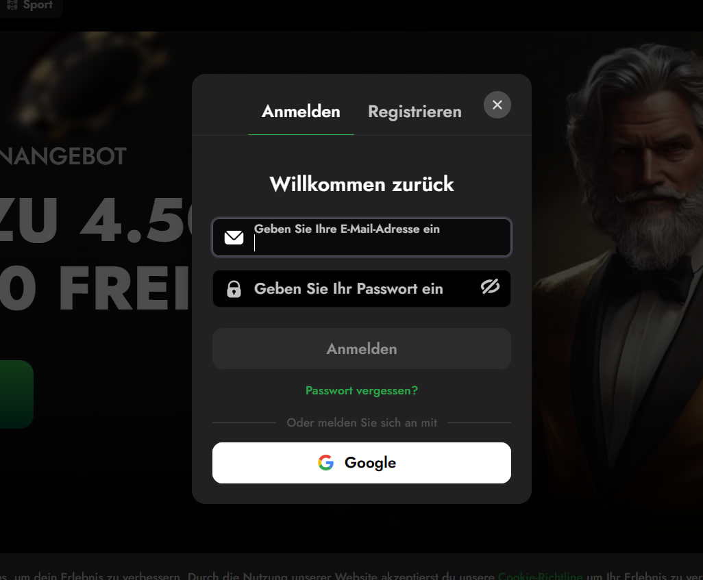 Bonuskonditionen und Promotionsstruktur